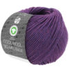 0203 Dunkelviolett meliert