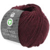 0219 Dunkel-/Schwarzrot meliert
