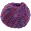0408 Fuchsia/Violett/Türkis-Rauchblau/Hellgrau-Blau