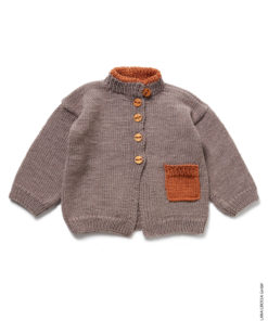 Strickset Cardigan Mit Tasche Aus Cool Wool Von Lana Grossa 4 Strickset Cardigan Mit Tasche Aus Cool Wool Von Lana Grossa – Bild 2