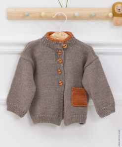 Strickset Cardigan Mit Tasche Aus Cool Wool Von Lana Grossa 5 Strickset Cardigan Mit Tasche Aus Cool Wool Von Lana Grossa – Bild 3