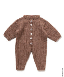 Strickset Overall Mit Streifenmuster Aus Ecopuno Von Lana Grossa – Bild 2