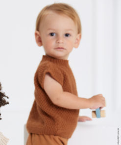 Strickset Pullunder Mit Perlmuster Aus Cool Wool Von Lana Grossa 5 Strickset Pullunder Mit Perlmuster Aus Cool Wool Von Lana Grossa – Bild 3