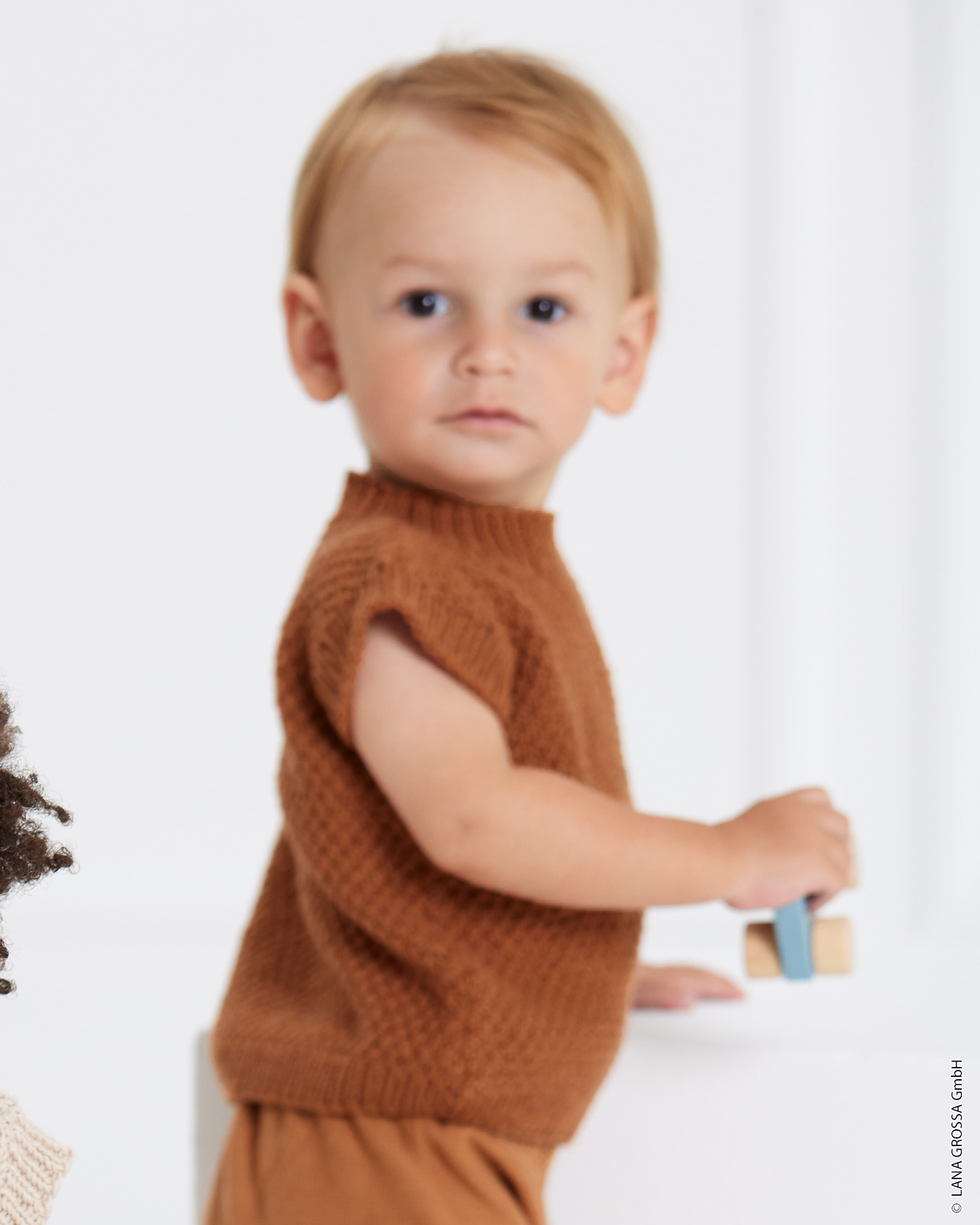 Strickset Pullunder Mit Perlmuster Aus Cool Wool Von Lana Grossa 3 Strickset Pullunder Mit Perlmuster Aus Cool Wool Von Lana Grossa – Bild 3