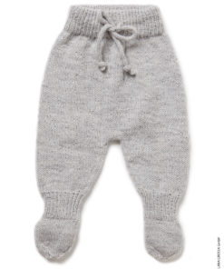Strickset Hose Mit Füßlingen Aus Cool Wool Baby Von Lana Grossa 4 Strickset Hose Mit Füßlingen Aus Cool Wool Baby Von Lana Grossa – Bild 2