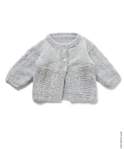 Strickset Jacke Mit Strukturmuster Aus Cool Merino Big Von Lana Grossa 4 Strickset Jacke Mit Strukturmuster Aus Cool Merino Big Von Lana Grossa – Bild 2