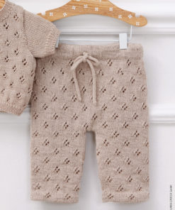 Strickset Hose Mit Ajourmuster Aus Cool Wool Baby Von Lana Grossa 5 Strickset Hose Mit Ajourmuster Aus Cool Wool Baby Von Lana Grossa – Bild 3