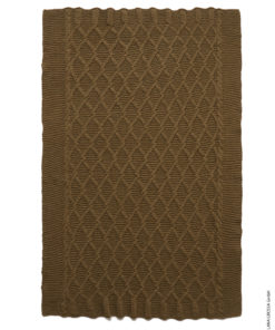 Strickset Decke Mit Zopfmuster Aus Elastico Von Lana Grossa 3 Strickset Decke Mit Zopfmuster Aus Elastico Von Lana Grossa – Bild 2