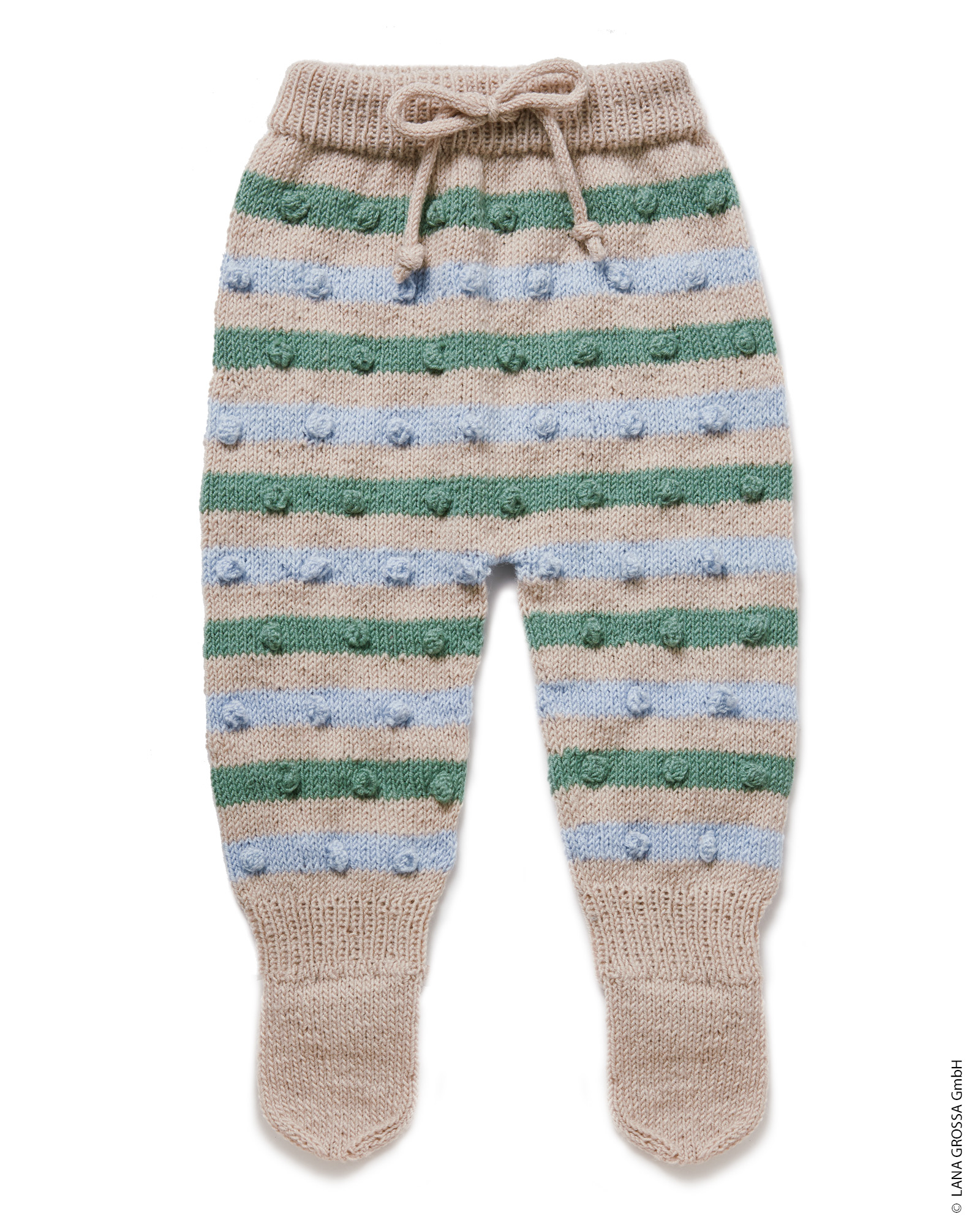 Strickset Hose Mit Noppenmuster Aus Cool Wool Baby Von Lana Grossa 2 Strickset Hose Mit Noppenmuster Aus Cool Wool Baby Von Lana Grossa – Bild 2
