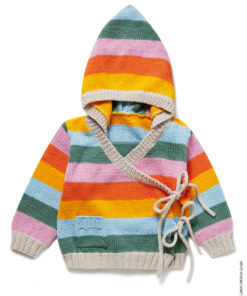 Strickset Kapuzenjacke Gestreift Aus Elastico Von Lana Grossa 4 Strickset Kapuzenjacke Gestreift Aus Elastico Von Lana Grossa – Bild 2