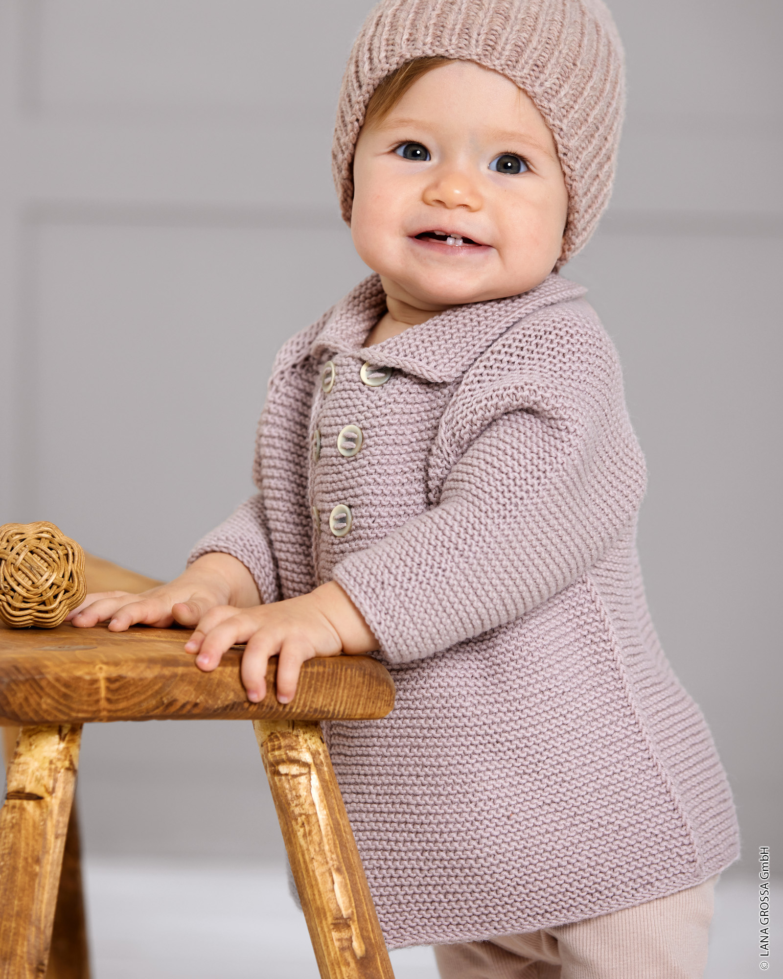 Strickset Raglan Mantel Aus Cool Wool Big Von Lana Grossa 1 Raglan Mantel - Cool Wool Big