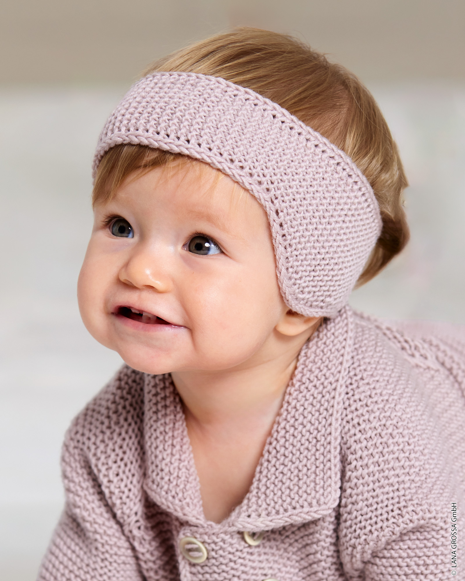 Strickset Stirnband Mit Ohrenklappe Aus Cool Wool Big Von Lana Grossa 1 Stirnband Mit Ohrenklappe - Cool Wool Big