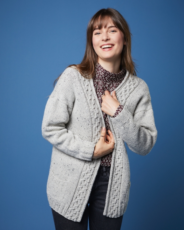 Strickset Jacke Asta Aus Como Grande Tweed Von Lamana 1 Strickset Jacke Asta Aus Como Grande Tweed Von Lamana