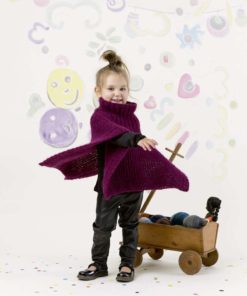 Strickset Poncho Aus Malou Light Von Lang Yarns 6 Strickset Poncho Aus Malou Light Von Lang Yarns – Bild 2