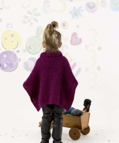 Strickset Poncho Aus Malou Light Von Lang Yarns 8 Strickset Poncho Aus Malou Light Von Lang Yarns – Bild 4