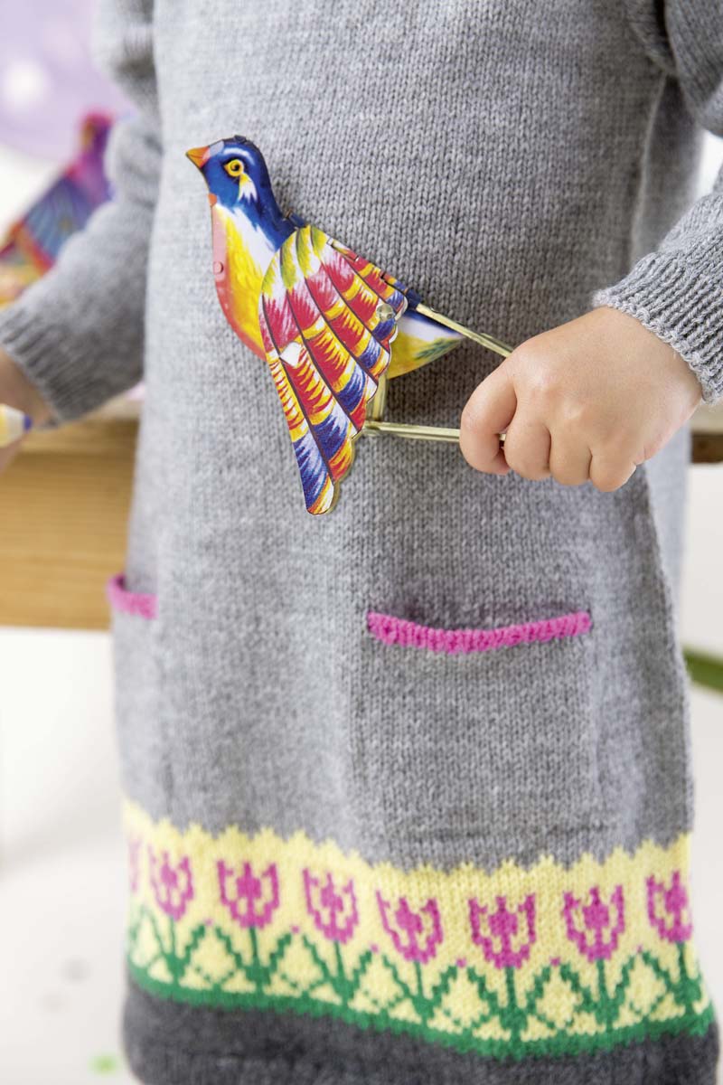 Strickset Kleid Aus Merino 200 Bebe Von Lang Yarns 4 Strickset Kleid Aus Merino 200 Bebe Von Lang Yarns – Bild 4