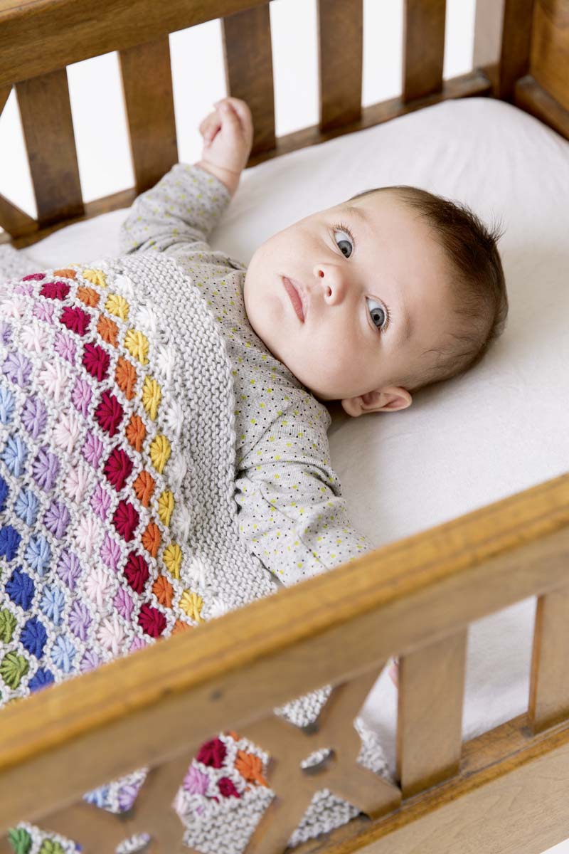 Strickset Babydecke Aus Merino 120 Von Lang Yarns 2 Strickset Babydecke Aus Merino 120 Von Lang Yarns – Bild 2