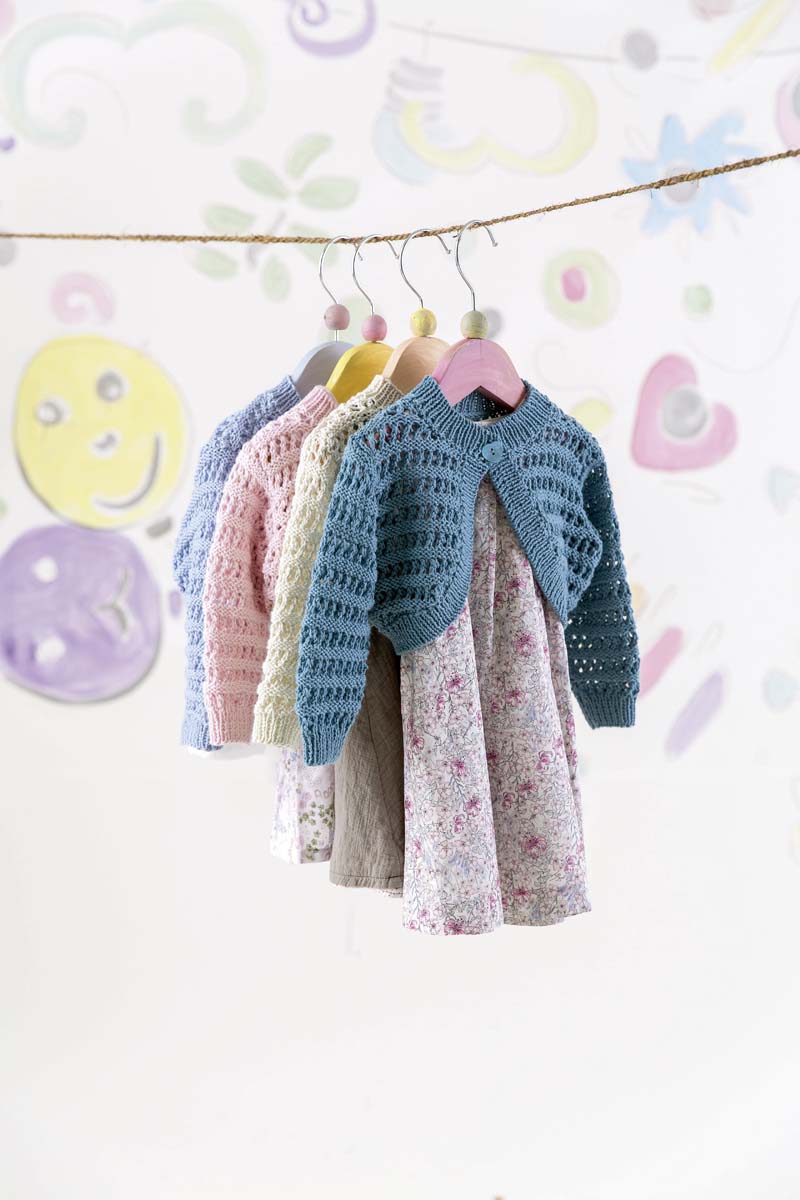Strickset Bolero Aus Baby Cotton Von Lang Yarns 2 Strickset Bolero Aus Baby Cotton Von Lang Yarns – Bild 2
