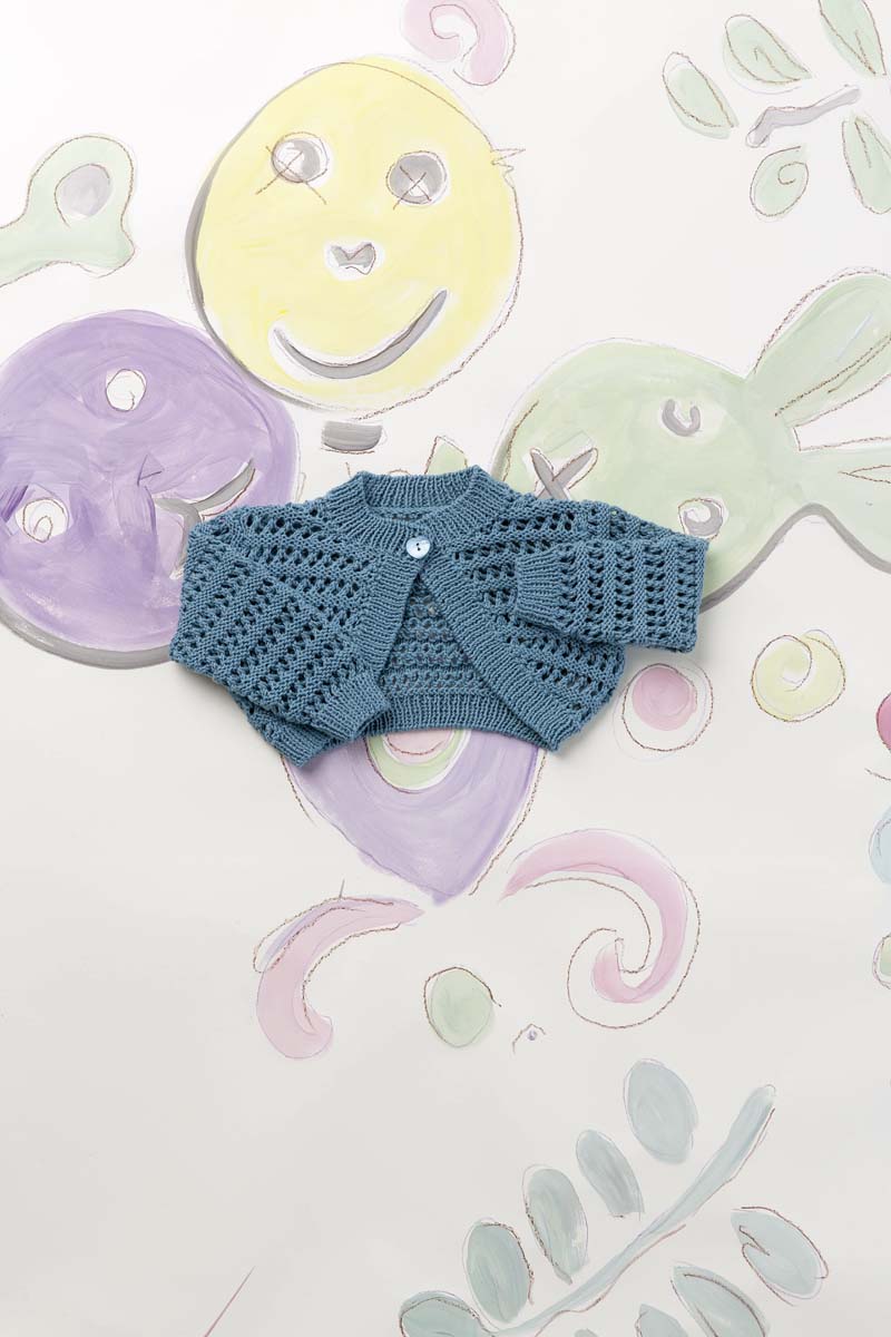 Strickset Bolero Aus Baby Cotton Von Lang Yarns 1 Strickset Bolero Aus Baby Cotton Von Lang Yarns