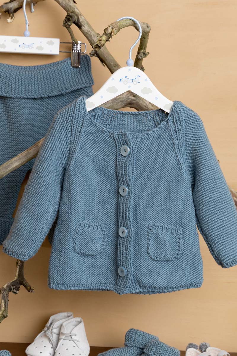 Strickset Raglanjacke Aus Merino 120 Von Lang Yarns 1 Strickset Raglanjacke Aus Merino 120 Von Lang Yarns