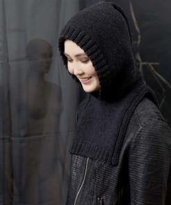 Strickset Kragen mit Kapuze aus Merino 70 von Lang Yarns