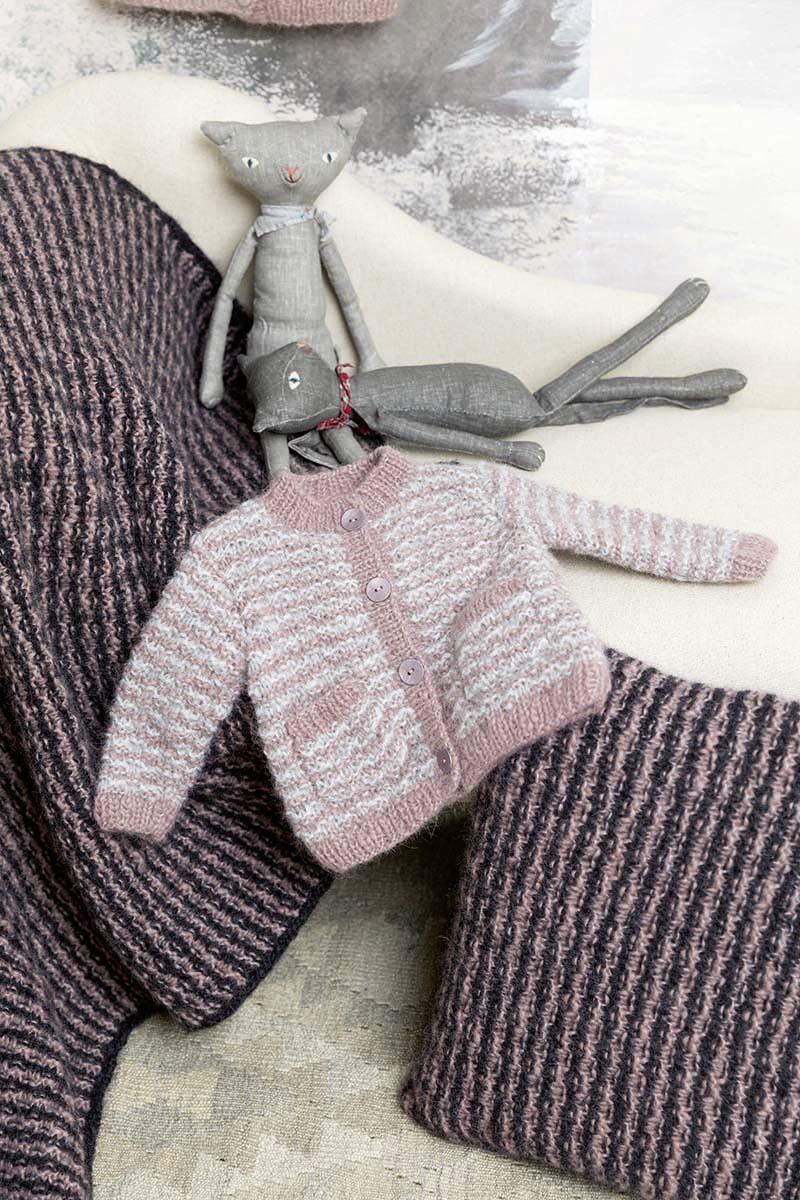 Strickset Jacke Aus Malou Light Von Lang Yarns 2 Strickset Jacke Aus Malou Light Von Lang Yarns – Bild 2
