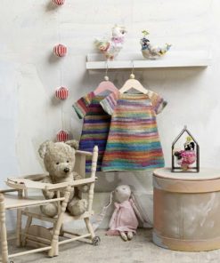Strickset Kleid Aus Mille Colori Baby Von Lang Yarns 4 Strickset Kleid Aus Mille Colori Baby Von Lang Yarns – Bild 2