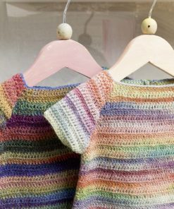 Strickset Kleid Aus Mille Colori Baby Von Lang Yarns 5 Strickset Kleid Aus Mille Colori Baby Von Lang Yarns – Bild 3