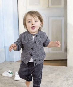 Strickset Jacke Aus Merino 400 Lace Von Lang Yarns 6 Strickset Jacke Aus Merino 400 Lace Von Lang Yarns – Bild 2