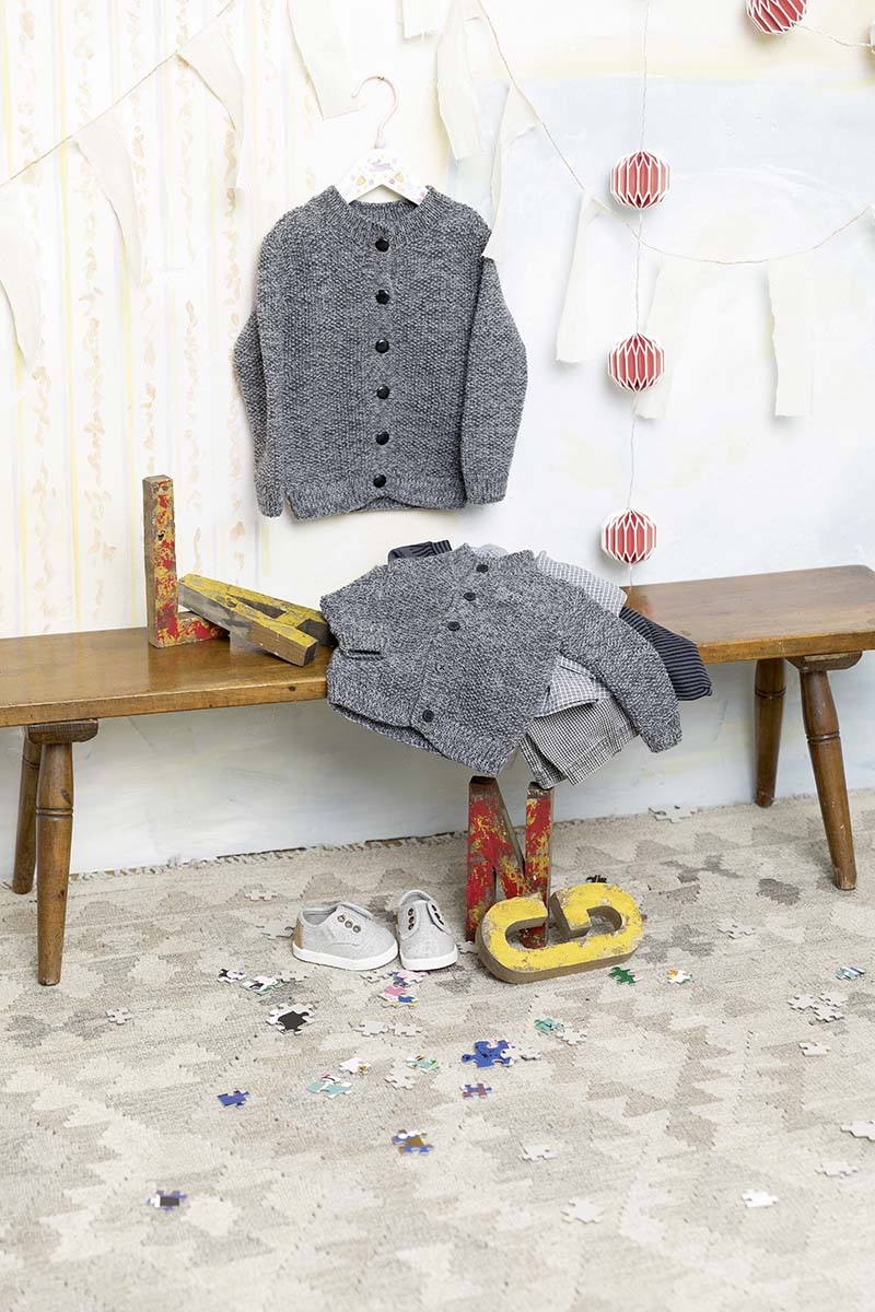 Strickset Jacke Aus Merino 400 Lace Von Lang Yarns 5 Strickset Jacke Aus Merino 400 Lace Von Lang Yarns – Bild 5