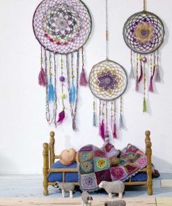 Strickset Traumfänger Aus Mille Colori Baby Von Lang Yarns 4 Strickset Traumfänger Aus Mille Colori Baby Von Lang Yarns – Bild 2