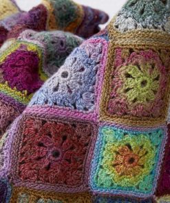 Strickset Häkeldecke Aus Mille Colori Baby Von Lang Yarns 4 Strickset Häkeldecke Aus Mille Colori Baby Von Lang Yarns – Bild 2