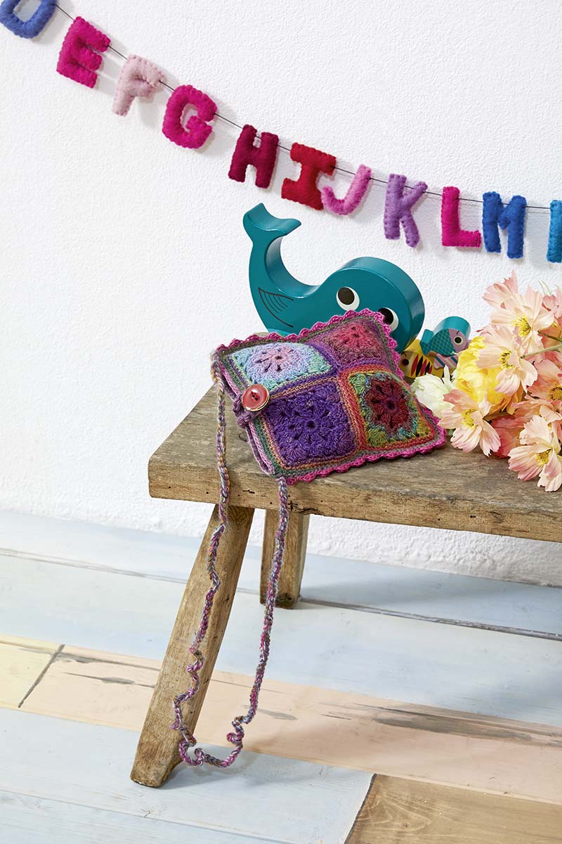 Strickset Tasche Aus Mille Colori Baby Von Lang Yarns 2 Strickset Tasche Aus Mille Colori Baby Von Lang Yarns – Bild 2
