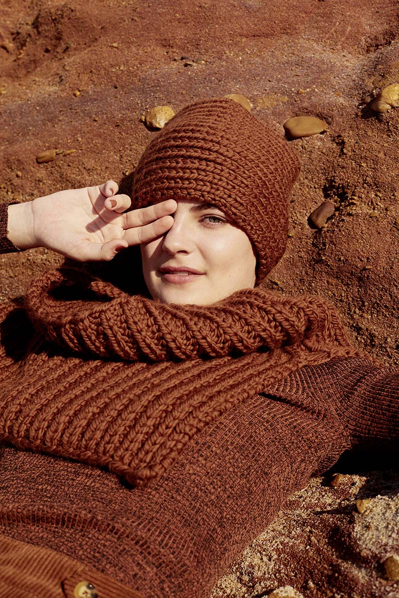 Strickset Headband Aus Fire Von Lang Yarns 2 Strickset Headband Aus Fire Von Lang Yarns – Bild 2