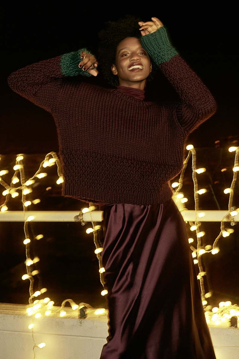 Strickset Sweater Aus Fire Von Lang Yarns 2 Strickset Sweater Aus Fire Von Lang Yarns – Bild 2