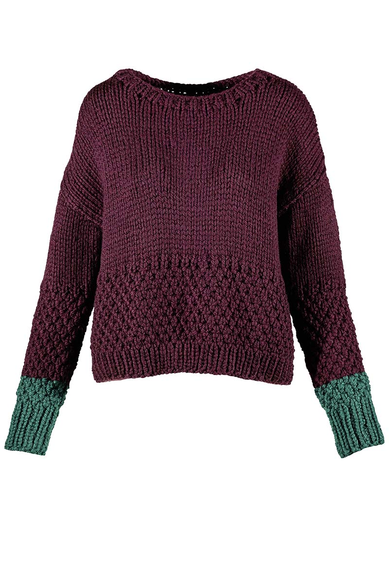 Strickset Sweater Aus Fire Von Lang Yarns 1 Strickset Sweater Aus Fire Von Lang Yarns
