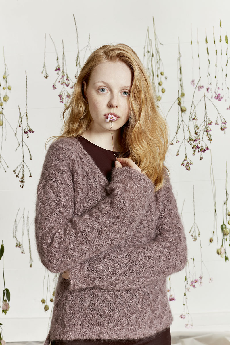 Strickset Pullover Aus Mohair Luxe Von Lang Yarns 1 Strickset Pullover Aus Mohair Luxe Von Lang Yarns
