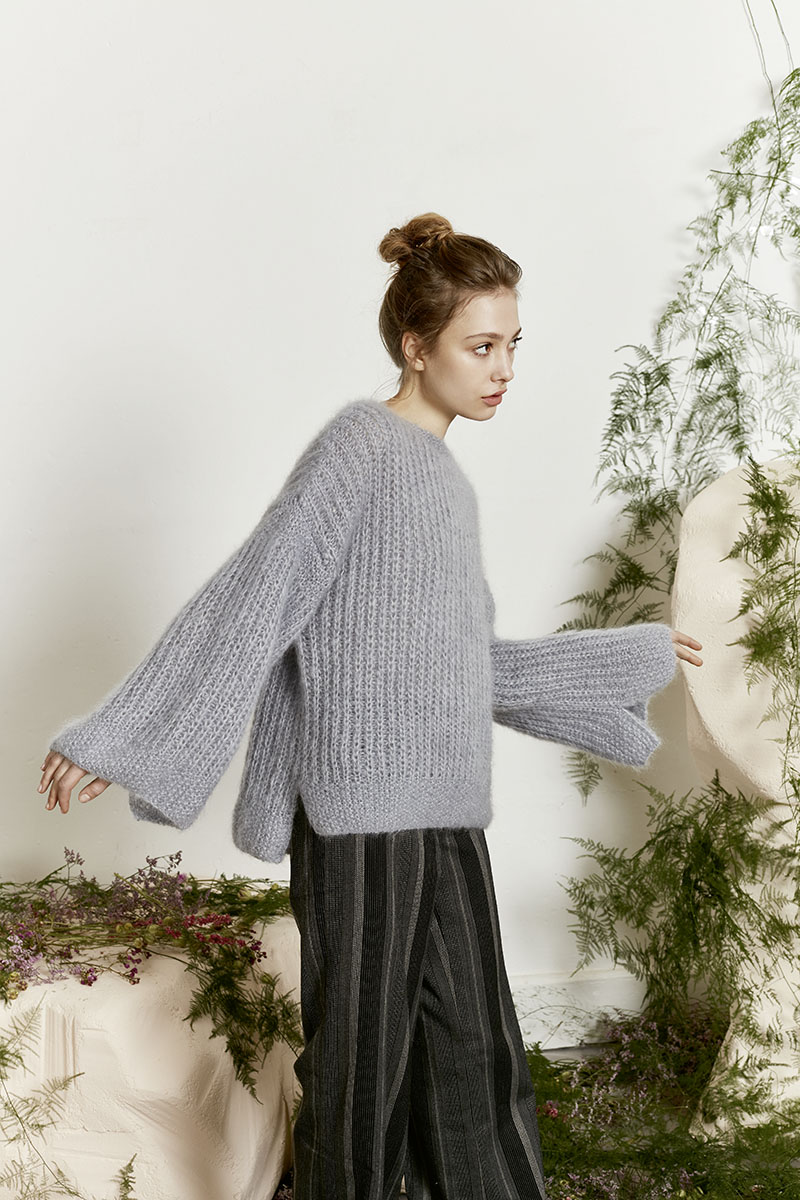 Strickset Pullover Aus Mohair Luxe Und Mohair Luxe Lame Von Lang Yarns 1 Strickset Pullover Aus Mohair Luxe Und Mohair Luxe Lame Von Lang Yarns