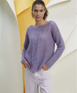 Strickset Pullover Aus Mohair Luxe Von Lang Yarns 6 Strickset Pullover Aus Mohair Luxe Von Lang Yarns – Bild 3