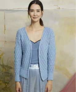 Strickset Kurze Jacke Aus Amira Von Lang Yarns 6 Strickset Kurze Jacke Aus Amira Von Lang Yarns – Bild 3