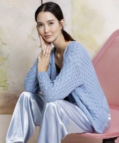 Strickset Kurze Jacke aus Amira von Lang Yarns