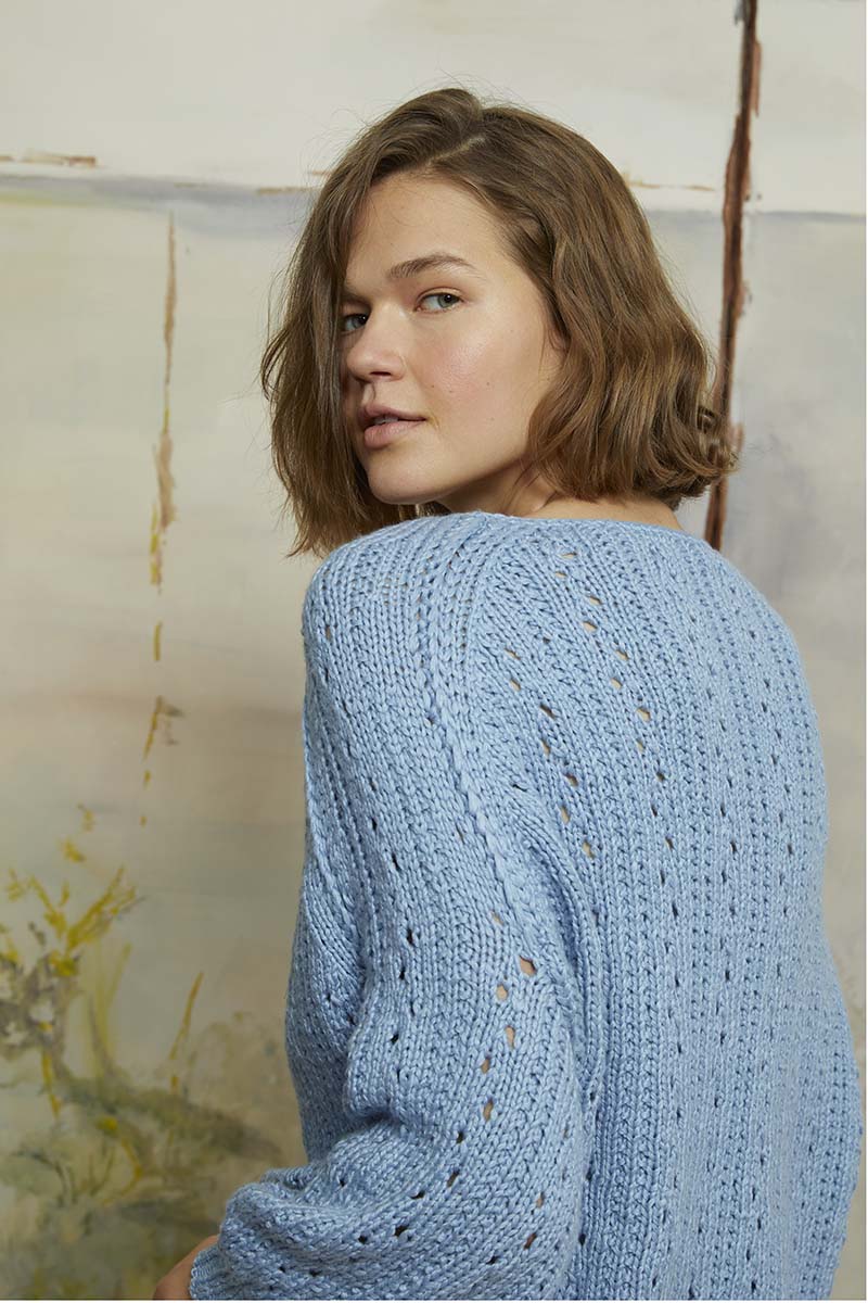 Strickset Pullover Aus Amira Von Lang Yarns 4 Strickset Pullover Aus Amira Von Lang Yarns – Bild 4