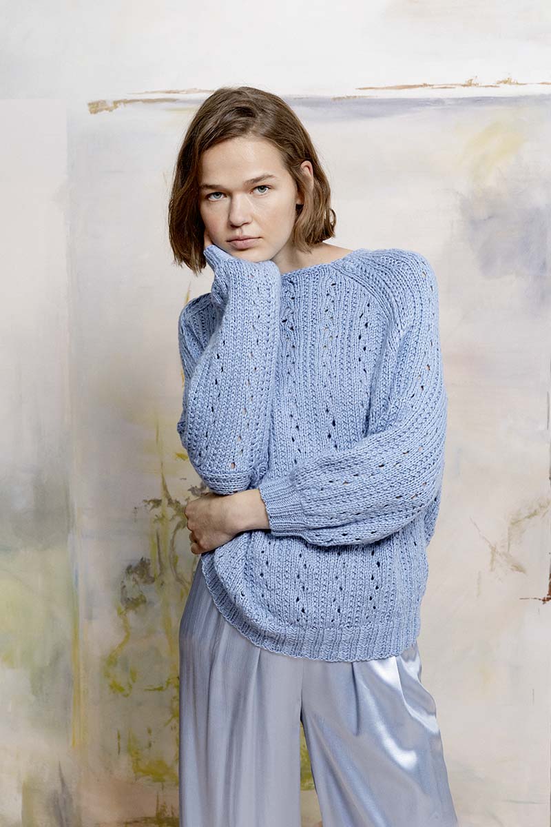 Strickset Pullover Aus Amira Von Lang Yarns 1 Strickset Pullover Aus Amira Von Lang Yarns