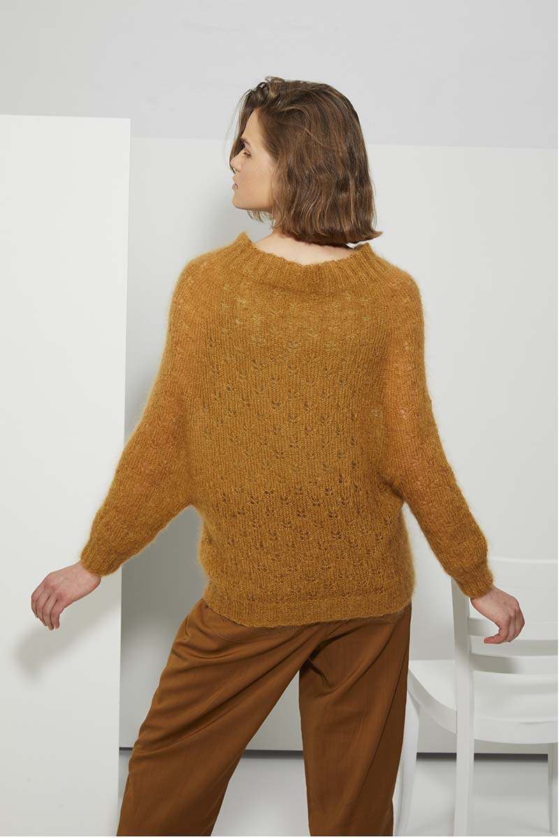 Strickset Pullover Aus Mohair Luxe Von Lang Yarns 2 Strickset Pullover Aus Mohair Luxe Von Lang Yarns – Bild 2