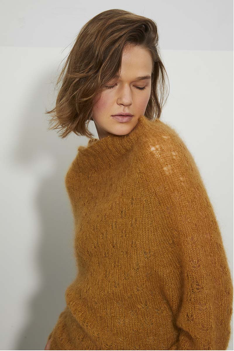 Strickset Pullover Aus Mohair Luxe Von Lang Yarns 3 Strickset Pullover Aus Mohair Luxe Von Lang Yarns – Bild 3