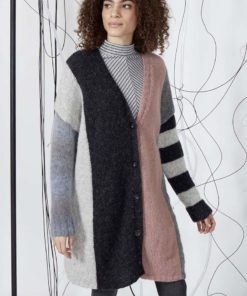 Strickset Cardigan Aus Malou Light Von Lang Yarns 7 Strickset Cardigan Aus Malou Light Von Lang Yarns – Bild 4