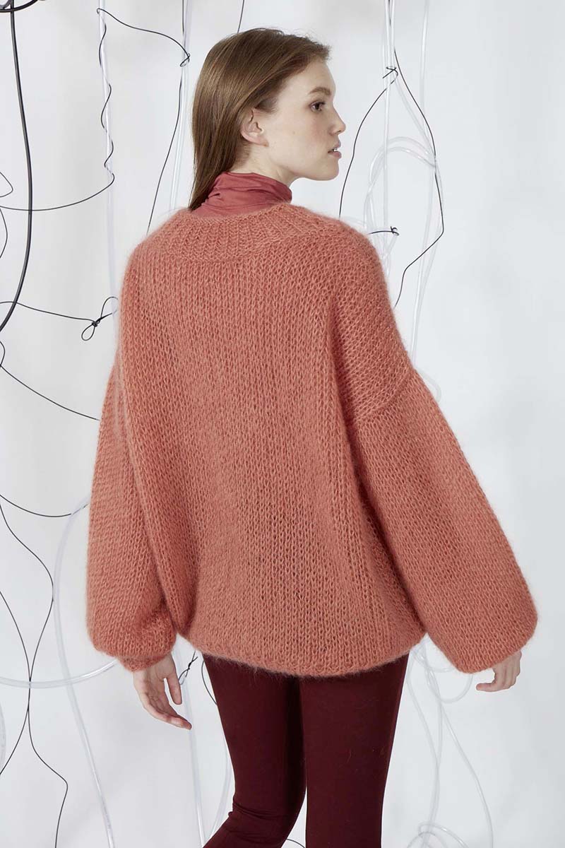 Strickset Pullover Aus Mohair Luxe Von Lang Yarns 2 Strickset Pullover Aus Mohair Luxe Von Lang Yarns – Bild 2
