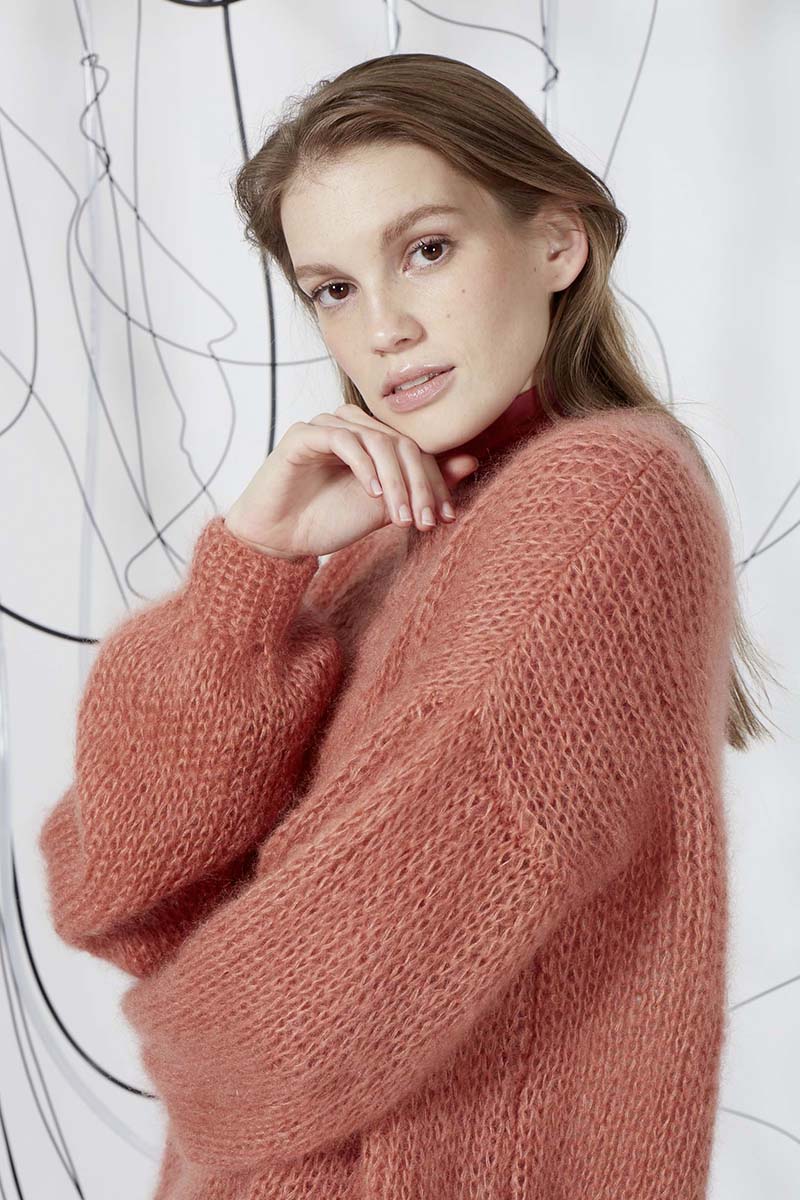 Strickset Pullover Aus Mohair Luxe Von Lang Yarns 4 Strickset Pullover Aus Mohair Luxe Von Lang Yarns – Bild 4