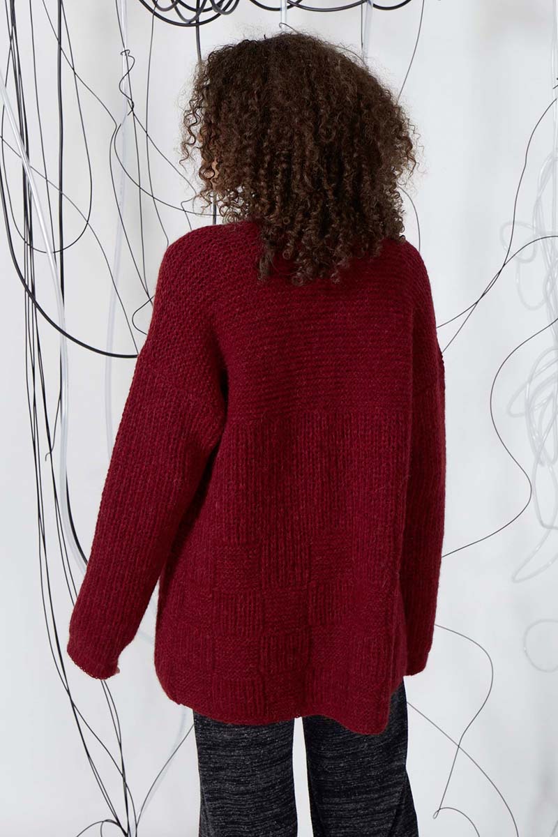 Strickset Cardigan Aus Malou Light Von Lang Yarns 2 Strickset Cardigan Aus Malou Light Von Lang Yarns – Bild 2