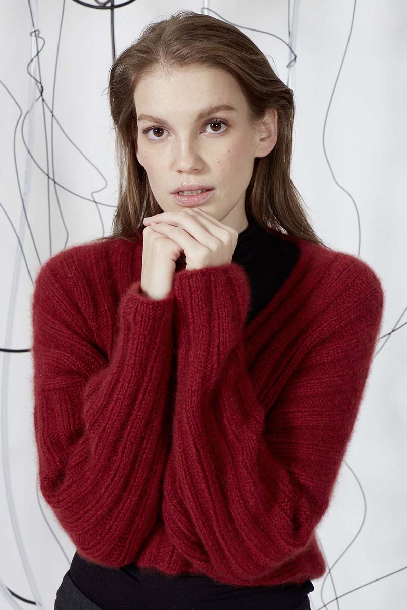 Strickset Pullover Aus Cashmere Light Von Lang Yarns 4 Strickset Pullover Aus Cashmere Light Von Lang Yarns – Bild 4